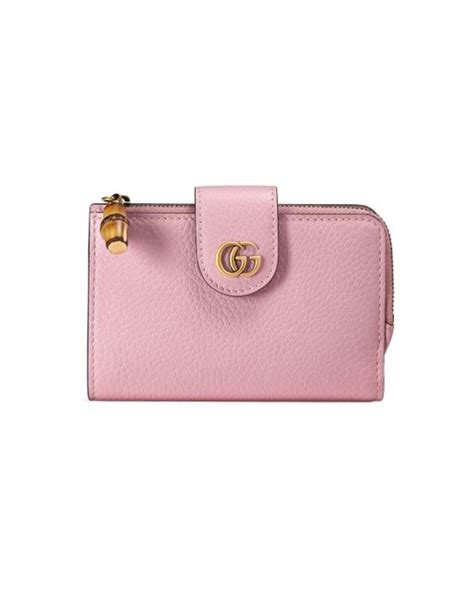 cartera gucci rosada|Gucci Cartera Con Motivo Double G .